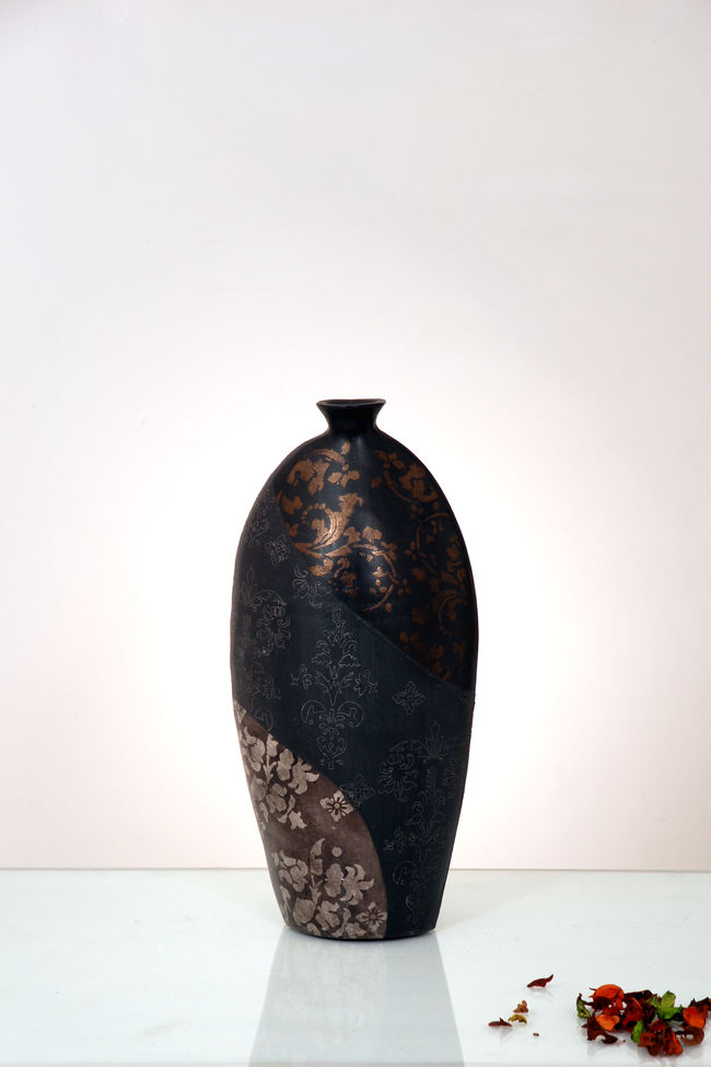 Holländer Leuchten - 432 3223 - Dekovase MARY OVAL MITTEL